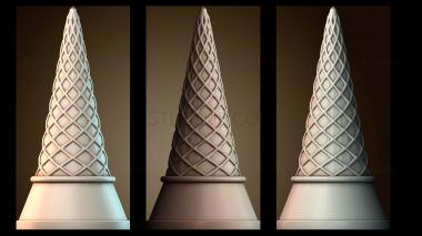 3D модель Рожок мороженого (STL)