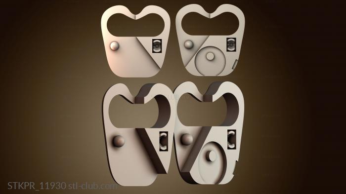 Статуэтки упрощенные Адаптер ключа для инвалидов