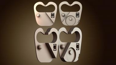 3D модель Адаптер ключа для инвалидов (STL)