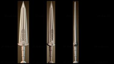 3D модель Skyrim Dwemer Dagger (STL)