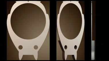 3D модель Закладка Тоторо (STL)