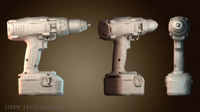 Статуэтки упрощенные Аккумуляторная дрель