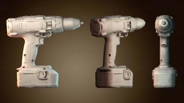 3D модель Аккумуляторная дрель (STL)