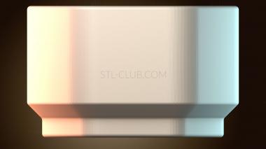 3D модель Шестигранные штабелируемые ящики (STL)