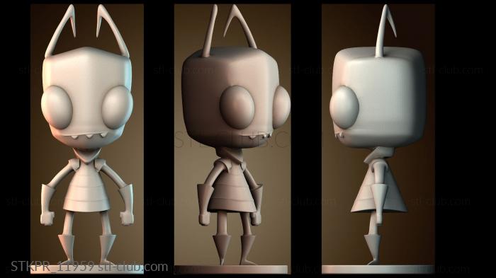 Статуэтки упрощенные Захватчик Зим