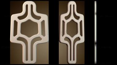 3D модель Формованная шина для пальца (STL)