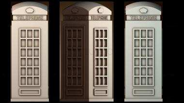3D модель Телефонная будка (STL)