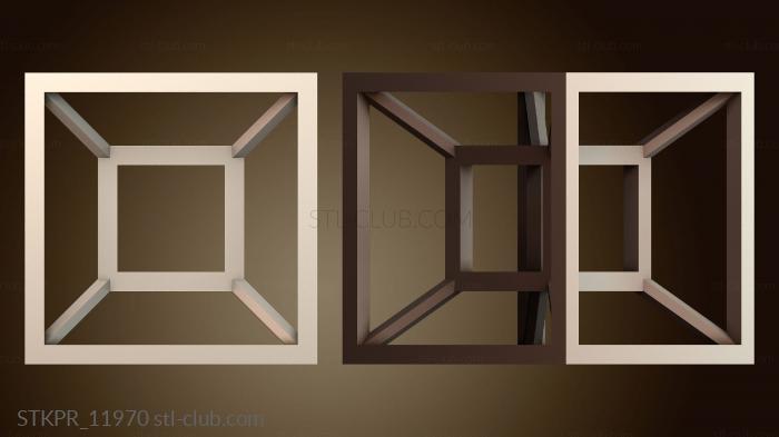 Статуэтки упрощенные Тессеракт