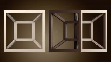 3D модель Тессеракт (STL)