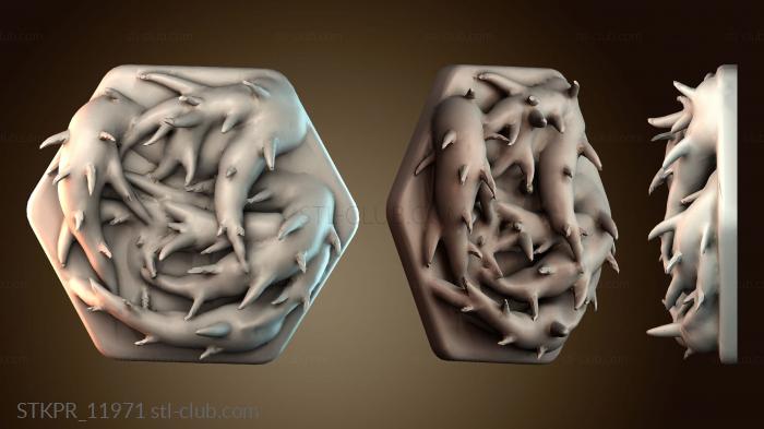 Статуэтки упрощенные Шипы для Мрачной Гавани