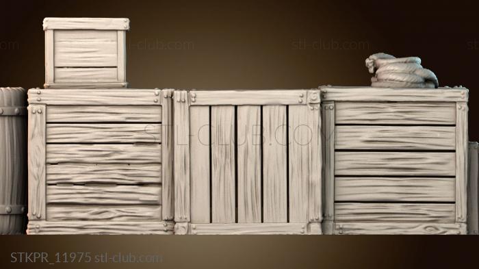 Статуэтки упрощенные Бочки и канаты