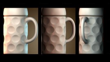 3D модель Пивная кружка (STL)