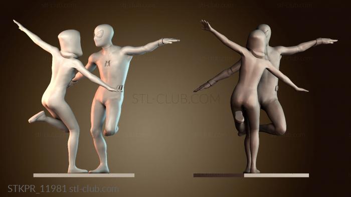 Танцующий человек паук