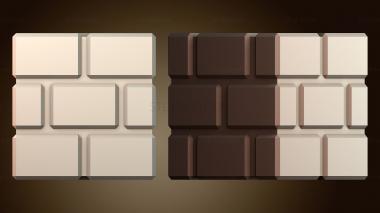 3D модель Копилка из блоков Марио (STL)