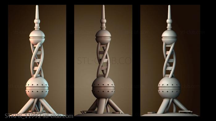 Статуэтки упрощенные Испытание на прочность башни PolyPearl