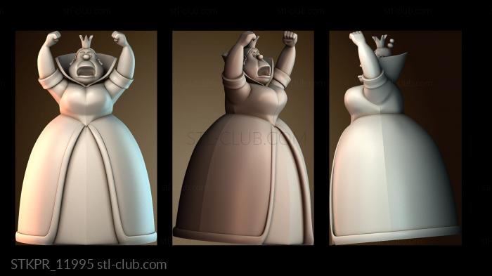 Статуэтки упрощенные Королева Червей MMU