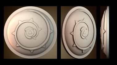 3D модель Щит Роз Вселенная Стивена (STL)