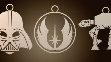 3D модель Брелок брелок «Звездные войны» (STL)