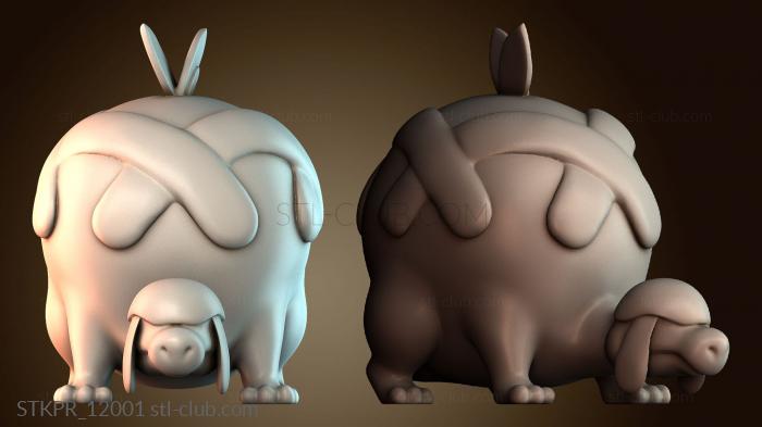 Статуэтки упрощенные Appletun Pokemon