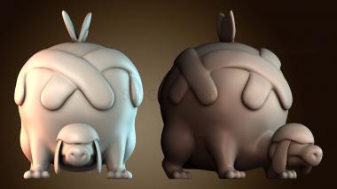 3D модель Appletun Pokemon (STL)