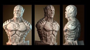 3D модель Флэш DC Comics (STL)