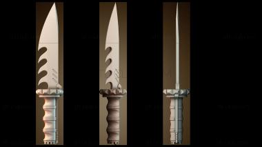 3D модель Нож Gears Of War (STL)