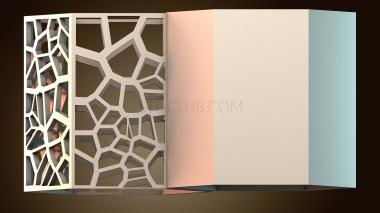 3D модель Модульная винная стойка (STL)