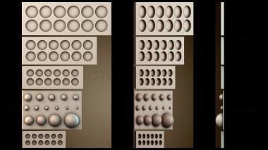 3D модель Шаблоны и формы для квиллинга (STL)