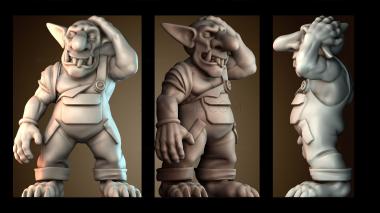 3D модель Снотлинг лайнер (STL)