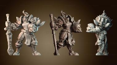 3D модель Безголовый воин Дуллахан (STL)