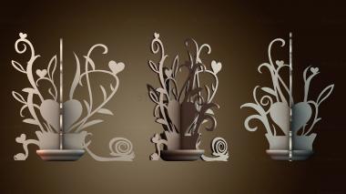 3D модель Сердцевидное дерево (STL)