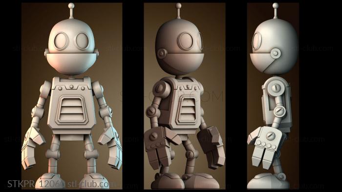 Статуэтки упрощенные Фигурка Кланка — Рэтчет и Кланк