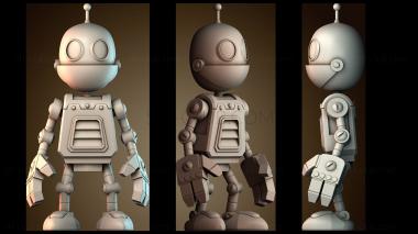 3D модель Фигурка Кланка — Рэтчет и Кланк (STL)