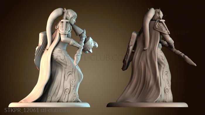 Статуэтки упрощенные Эльфийский Кровавый Паладин