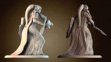 3D модель Эльфийский Кровавый Паладин (STL)