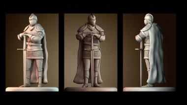 3D модель Паладин Рыцарь (STL)