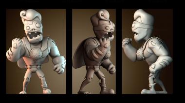 3D модель Супер Мозг (STL)