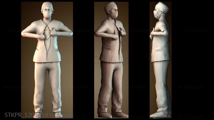 Статуэтки упрощенные Доктор супергерой