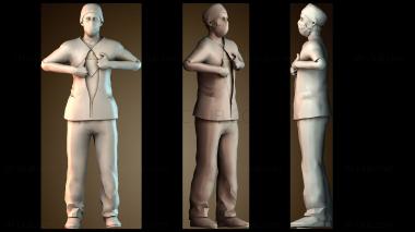 3D модель Доктор супергерой (STL)