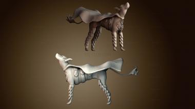 3D модель Собака супергерой (STL)