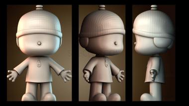 3D модель Покойо (STL)