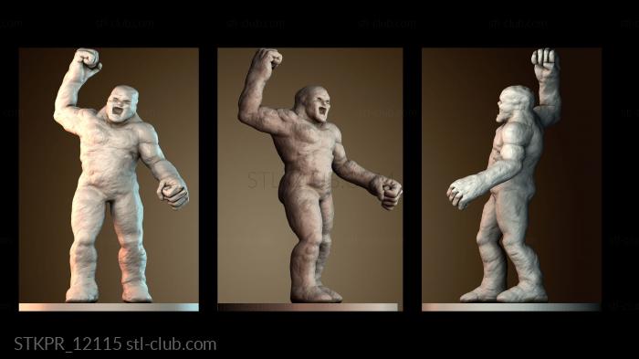 Статуэтки упрощенные Глиняный голем