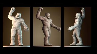 3D модель Глиняный голем (STL)