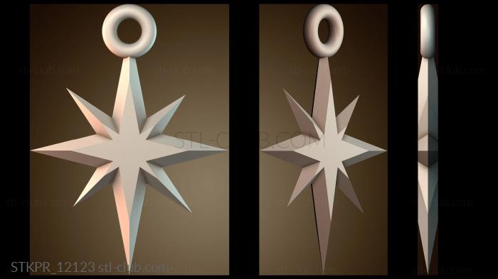 Статуэтки упрощенные Серьги звездочки