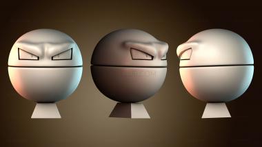 3D модель Волторб Покемон (STL)