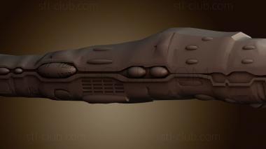 3D модель Корабль Зентради (STL)