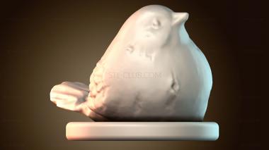 3D модель Птичий пион (STL)