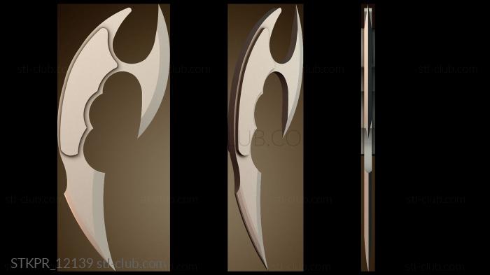 Статуэтки упрощенные Нож Ярости