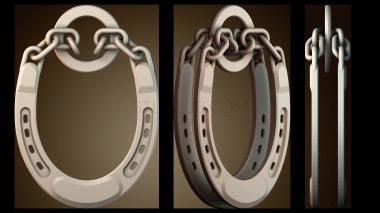 3D модель Головоломка «Подкова» (STL)