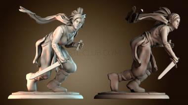 3D модель Женщина убийца (STL)